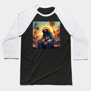 Sloth Baseball T-Shirt